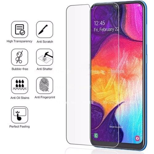 Tempered Glass For Samsung Galaly A10 A20 A30 A40 A50 A70 M10 M20 Screen Protector Glass On J7 Prime J3 J4 J6 2018 Cover film