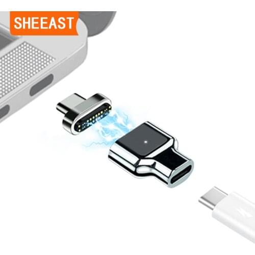 Thunderbolt 3 Magnetic USB C Adapter 24Pins Type C Connector PD 100W Fast Charging 40Gbp/s Converter for iPad MacBook Pro Switch