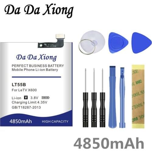 Da Da Xiong 4850mAh LT55B Battery for LeTV ONE X660 X600 Le 1 cell phone battery