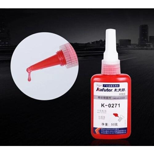 Upgrade Universal 50ML Anaerobic Adhesive Threadlocker Lock Glue Sealing Anti-corrosion Threaded Nuts Metal Locking Adhesive