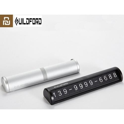 Original Youpin GUILDFORD Stop Sign Car Parking Card Stop Sign For Car Move Phone Number Card Creative Stereo Reverse Invisible