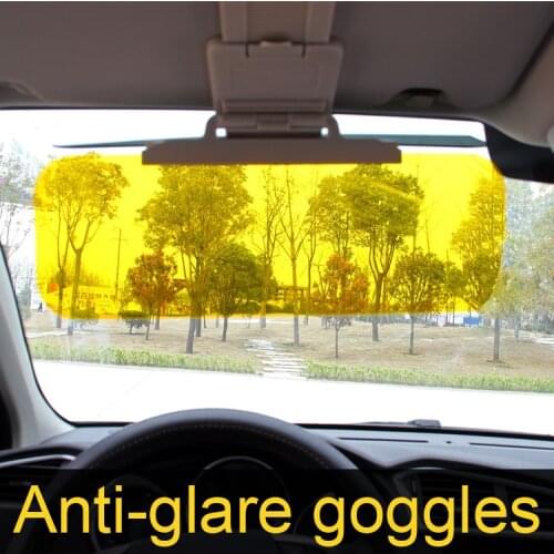 HD Car Sun Visor Goggles For Driver Day & Night Anti-dazzle Mirror Sun Visors Car Clear View Dazzling Goggles