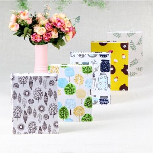 4D Large 6-Inch Photo Album On Canvas Album Insert 6-Inch Plastic 100 Photo Albums Childrens Albums Baby Album