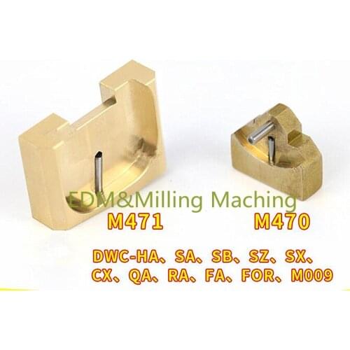 CNC Wire EDM Machine M470 M471 Upper Lower Conductive Bock Fixed Seat Copper X208D405H01 X209D212H01 For CNC Service