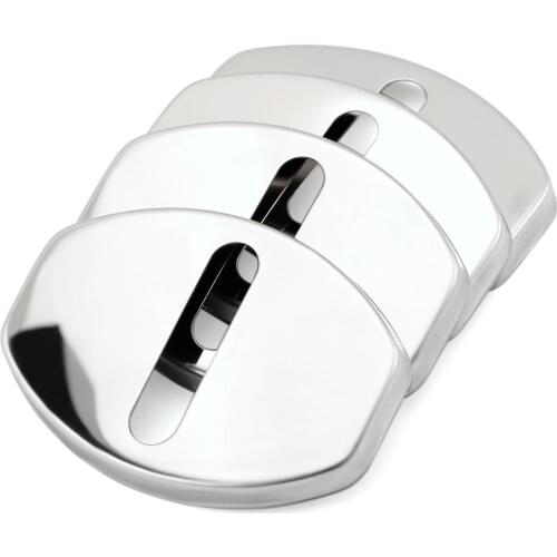 Door Lock For VW GOLF Tiguan For Skoda Octavia Fabia For Audi A4 Q5 For SEAT leon Car Styling Cover Decoration Protect Sticker