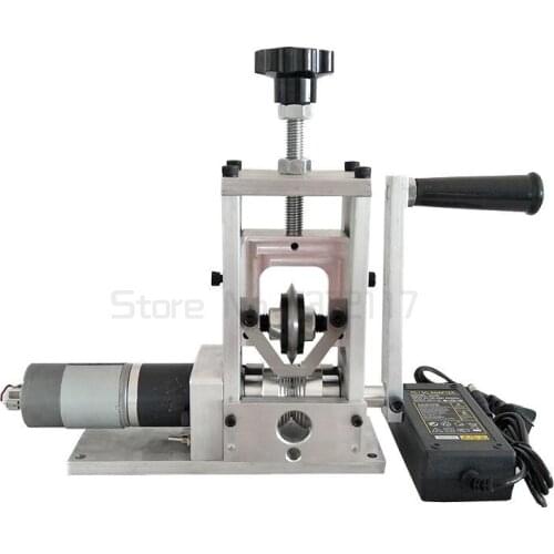 Electric Peeling Machine Manual Wire Stripping Automatic Hand Crank Stripper Scrap Copper Cable Stripping Recycle Tool