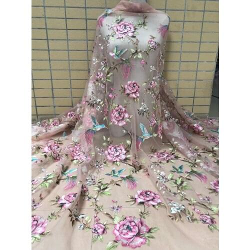 New Arrival high quality african lace fabric,chemical lace ZH-30688 lace fabric for wedding