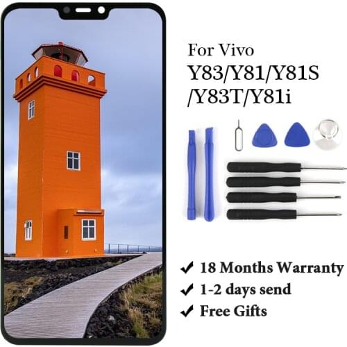 18 month Warranty Without Frame For VIVO Y83 Y81 Y81S Y83T Y81i LCD Display Touch Screen Digitizer Assembly For Y83 Y81 Y81S Y83