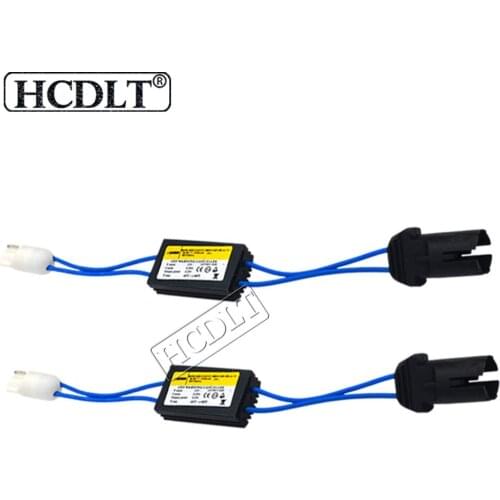 HCDLT Wholesale T10Canbus LED Warning Canceller Decoder Car LED Turn Signal Lights T10 Hard 194 W5W 168 Error Free Load Resistor