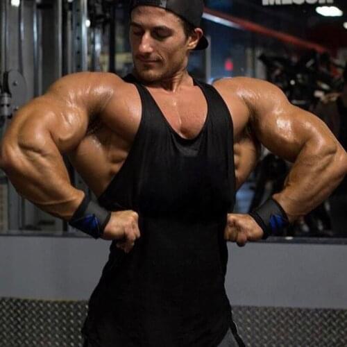 Fashion 2021 Summer Mens gyms tank top Fitness clothing bodybuilding stringer Singlets mens slim fit tanktop sleeveless shirts