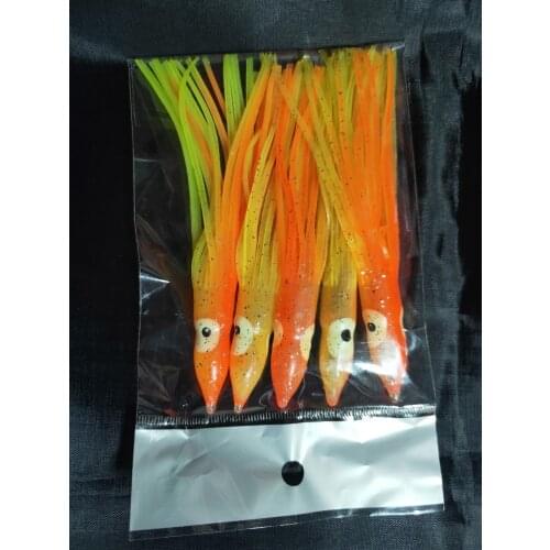 MR OCTOPUS 100pcs 12cm , fishing lure.soft lure , octopus lure, squid jigs, , pink colour, octopus jigs, squid hooks