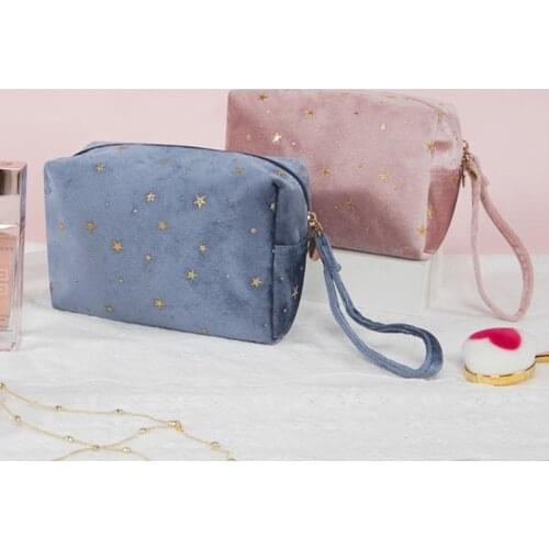 NEW Fashion Cosmetic Bag Travel Portable Makeup Case Small Wash Bag Foldable Lipstick Storage Kit