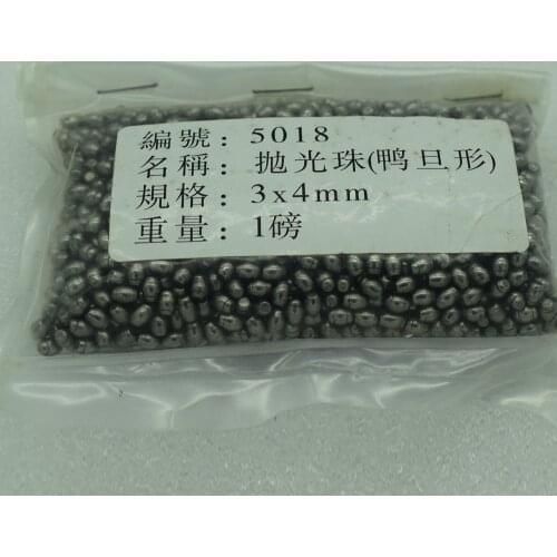 Polishing Beads Oval Stainless Steel Balls For Jewelry Rotary Tumbler Polishing 420g