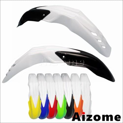 Universal Dirt Bike Motorcycle Front Mudguard Fender For Suzuki Kawasaki Yamaha DR KLR KLX KX XT Enduro Motocross Front Fender