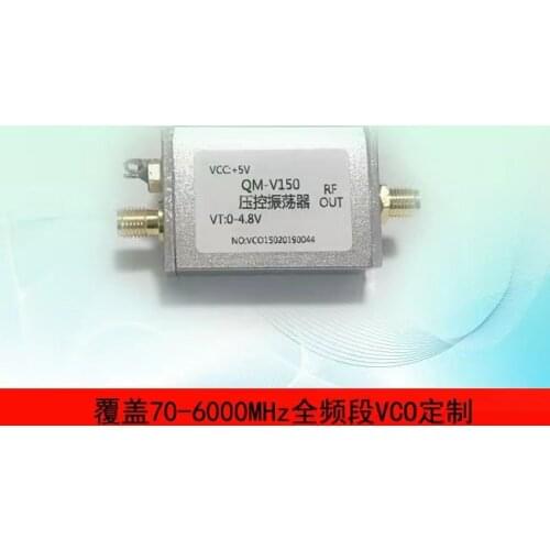 VHF Frequency Band High Frequency VCO Voltage Controlled Oscillator Point Frequency Signal Source with Shielded Shell SMA