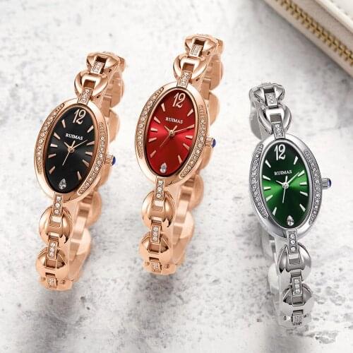 Top Brand Luxury Womens Watch Casual Ladies Bracelet Fashion Watches Stainless Steel Dress Wristwatches Relogio Feminino Clock