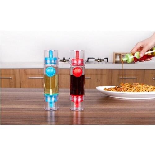 1PC Creative Kitchen Lecythus Soy Oil Leakage Quantitative Pot Seasoning Spray Bottle Jar OK 0382
