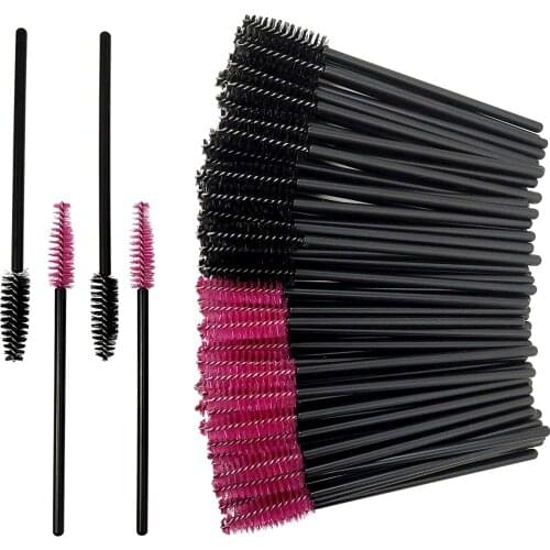 Disposable mascara brush 200 pieces of disposable mascara brush, eyebrow brush, mascara stick applicator, makeup kit for combing