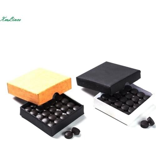 6pcs 6layers 11/12/13/14mm Billiard Pool Cue Tips black Monolayer water buffalo Cue Stick Tips Billiard Cue Accessories