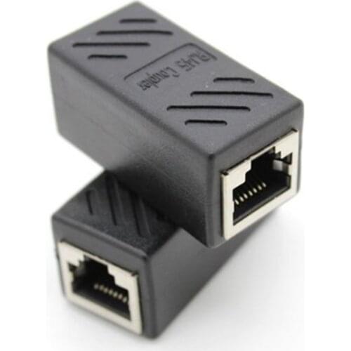 ​Female to Female Network Connector Adapter LAN RJ45 Ethernet Cable Extension Converter Coupler Extender