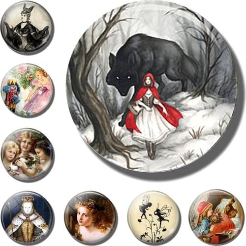 The Nutcracker Ballet magnet fairy tale refrigerator magnets Glass Cabochon fridge sticker message board Creative Home Decor