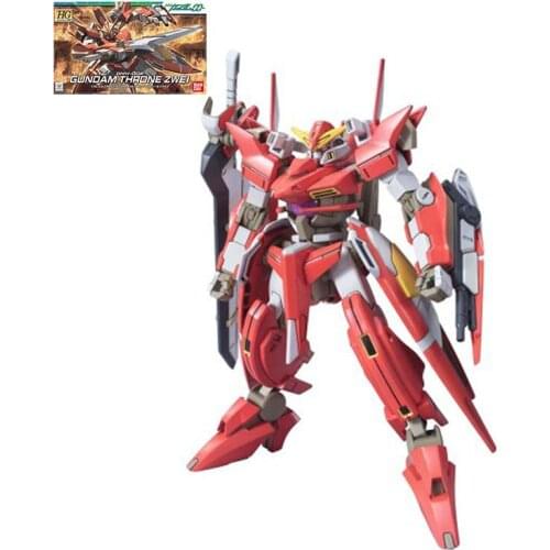 BANDAI Gundam HG 1/144 Throne Zwei GNW-002 Model Kids Assembled Toy Robot Japanese Anime Action Figures Collections Puzzle Gifts
