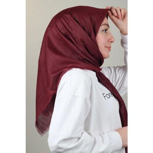 BONJELA SHİNE FLAT SILVERY LINEN SCARF-DESEN-02-RENK-32