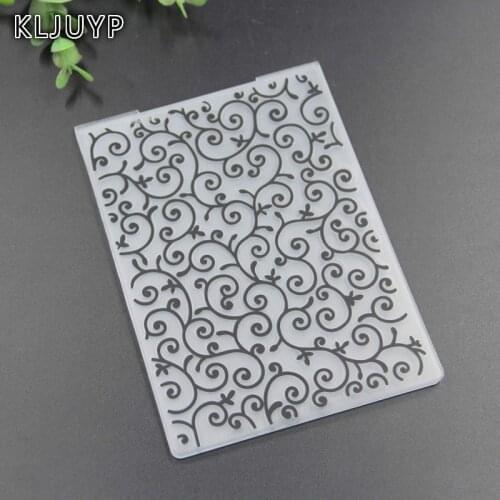 KLJUYP Plastic Embossing Folders for DIY Scrapbooking Paper Craft/Card Making Decoration Supplies 191