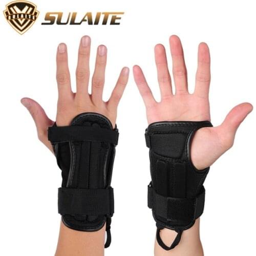 Motorcycle Gloves Wrist Palm Guards Pads Stablizer Support Skateboard Ski Roller Skating Protective Gear Men Women