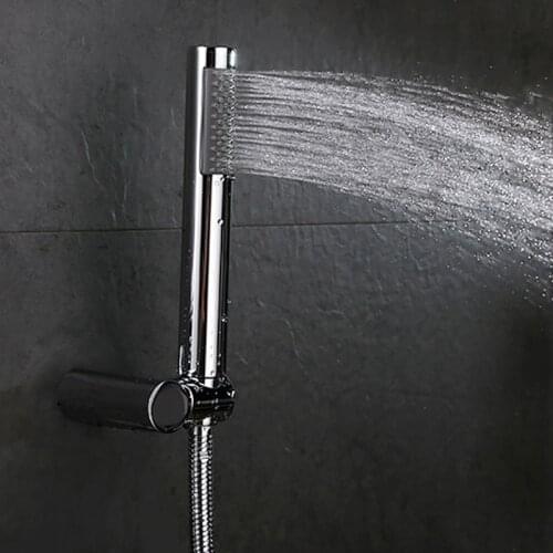 Nozzle Sprinkler Pressurized Water Saving Shower Head ABS With Chrome Plated Bathroom Hand Shower Water Booster Showerhead