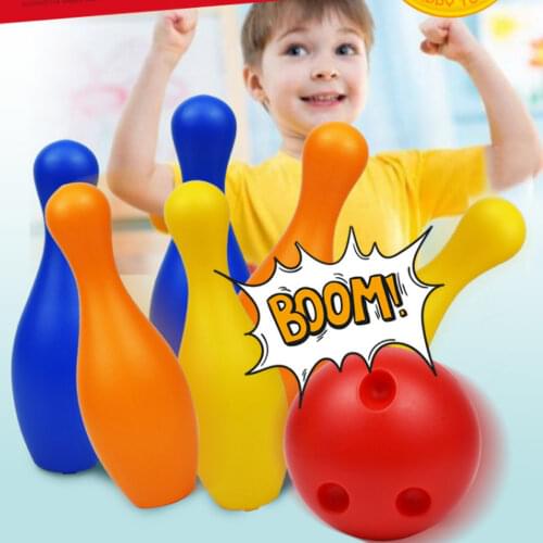 2020 New Funny Baby Outdoor Toys Mini Bowling Set Educational Toys For Children Top Toy parent-child interaction Kids Games