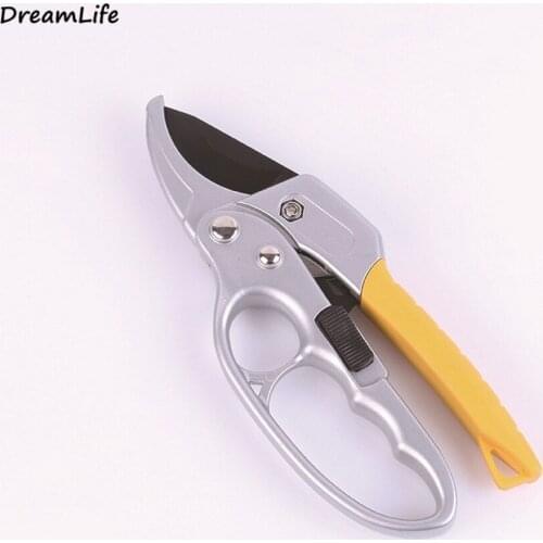 Garden Pruning Shear High Carbon Steel scissors Gardening Plant Scissor Branch Pruner Trimmer Tools Protection hand durable