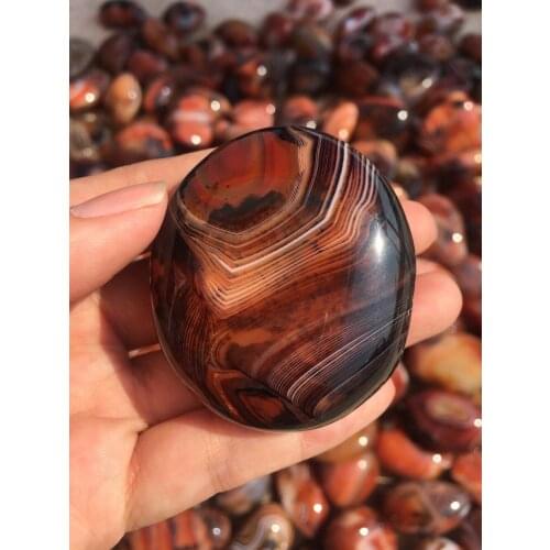 Wholesale! 1PCS Natural Polished Silk Banded Lace Agate Specimen