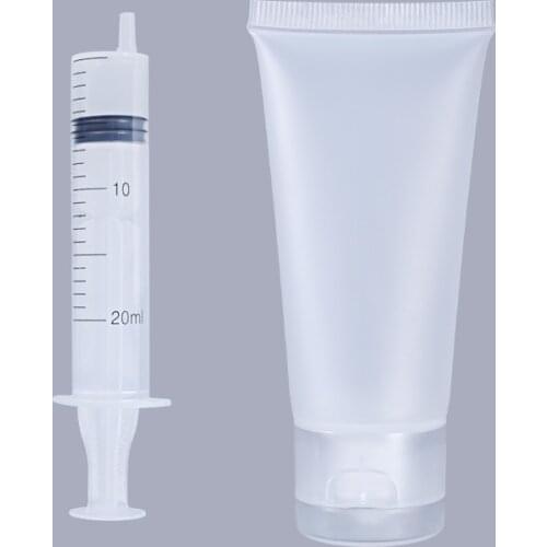 UMETASS Empty soft tubes For Lotion Shampoo Cream Toner Facial Cleanser refillable Bottle Portable travel bottles 10PCS