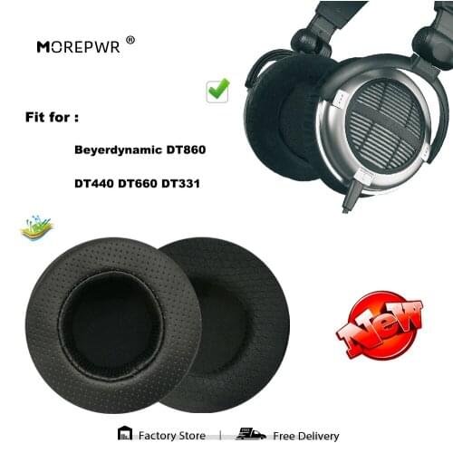 Replacement Ear Pads for Beyerdynamic DT860 DT440 DT660 DT331 Headset Parts Leather Cushion Velvet Earmuff Earphone Sleeve Cover