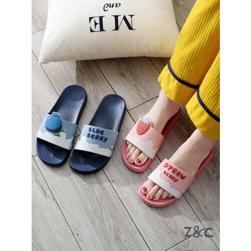 Slippers Summer home soft slippers Indoor Cute Cartoon Home Couple Non-Slip Wear Mens Platform womens shoes 2020 men shoes