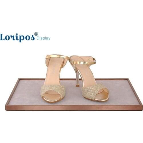 General Display Stainless Steel Multi purpose Jewelry Wallet Shoes Pallet Shoes Display Tray Coat T shirt Display Block Pallet