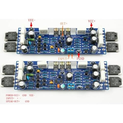 LJM A30W Pure Class A Power Amplifier Class A Power Amplifier A30W AP Test Two-channel SANKEN Power Amplifier