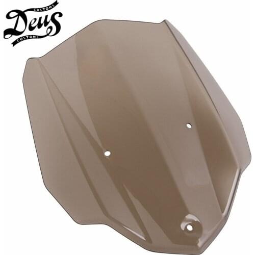 For Yamaha MT-03 MT03 FZ-03 FZ03 2016 - 2019 MT 03 Moto Sport Touring Racing Windshield Windscreen with Mounting Bracket