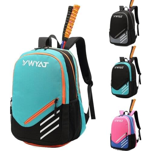 Waterproof Badminton Bag Large Capacity 2-3 Rackets Backpack Portable Professional Multifunctional Tennis Sports Accessories -40