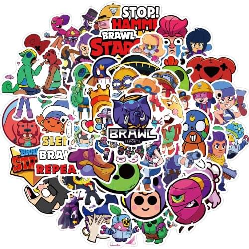 10/30/50PCS Sticker Sersonality Leon Spike Crow Sticker Children Toys Laptop Luggage Stickers Suitcase Car Boot Guitar Sticker