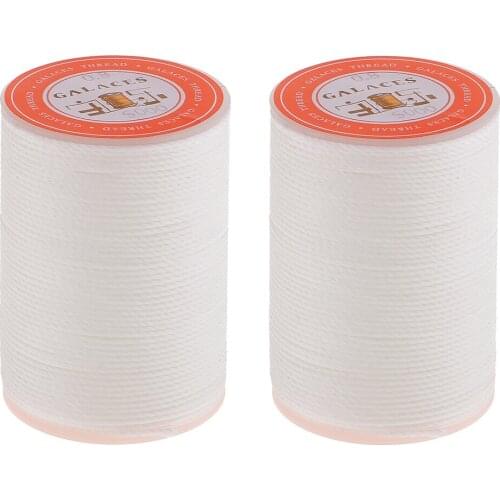 55 Meter 0.8mm Leather Waxed Wax Thread Cord Craft for DIY Tool Stitching 2Pcs Suitable For Diy Handicraft and Leather Products