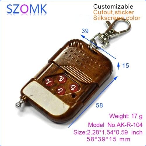 Abs 2015 new plastic electronics GPS tracker light sensor boxes (4 pcs) 58*39*15mm instrument box, electronics control box