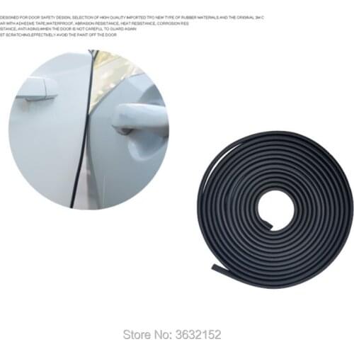 10M Car Anti Collision Side Door Edge Protection Styling Accessories Stickers For lifan x60 620 520 320 x50 solano smily breez