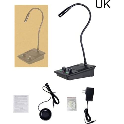 Bank Intercom System Two-way Window Intercom Loudspeaker Pharmacy Bank Intercom With High Clear Loudspeaker