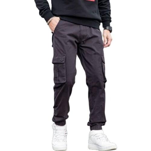 Multi-Pocket Casual Pants Men Military Tactical Joggers Cargo Pants Mens Outdoor Hiking Trekking Sweatpants Male Hip Hop Bottom