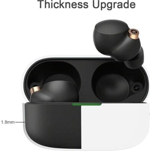 Soft Silicone Cases For SONY WF-1000XM4 Bluetooth-compatible Wireless Earphone CoverFor SONY WF-1000XM4 Charging Box Bags Cover