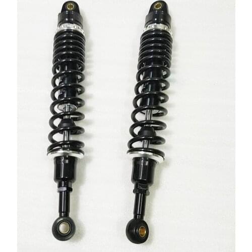 One pair 390mm 395mm 8mm spring Motorcycle Shock Absorber Rear Suspension for HONDA YMAHA SUZUKI Kawasaki KTM ATV