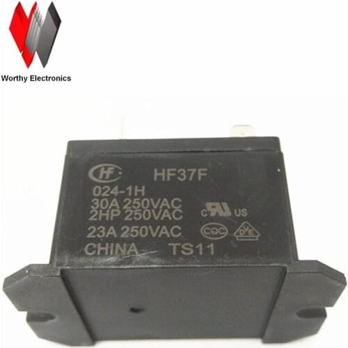 Wholesale 10pcs/lot relay HF37F-024-1H