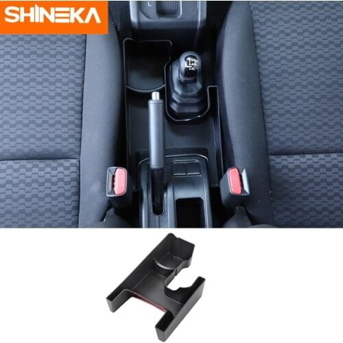 SHINEKA Stowing Tidying For Suzuki Jimny 2019+ Car Gear Shift Storage Box Organizer Tray Accessories For Suzuki Jimny 2019 2020